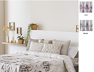 Edredón Ajustable Aranjuez color Beige o Lila