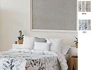 Edredón Ajustable Zamora color Azul o Beige