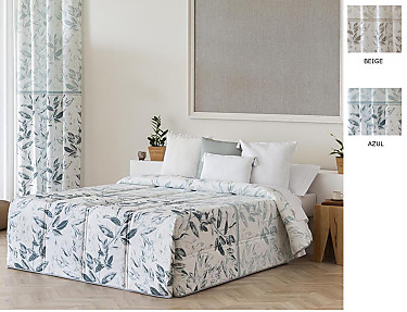 Confecciones Paula - Edredón Conforter Zamora color Azul o Beige