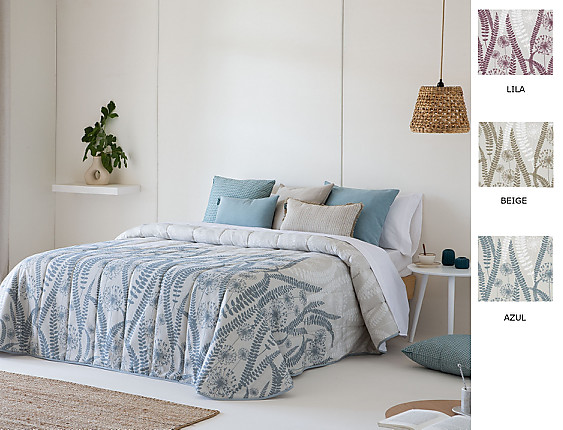 Confecciones Paula - Bouti Jerte color Azul, Beige o Lila