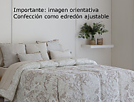 Edredón Ajustable Isaba color Beige, Gris o Lila