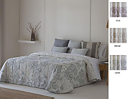 Edredón bouti Isaba doble relleno (200 gr) color Beige, Gris o Lila