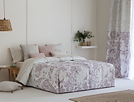 Edredón Conforter Isaba color Beige, Gris o Lila