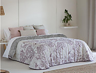 Haz clic para ampliar Edredón Sherpa Isaba color Beige, Gris o Lila