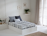 Edredón Ajustable Beret color Beige, Gris o Turquesa