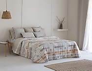 Edredón bouti Beret doble relleno (200 gr) color Beige, Gris o Turquesa