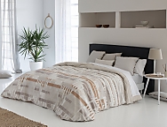 Funda nórdica Beret color Beige, Gris o Turquesa