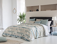 Funda nórdica Beret color Beige, Gris o Turquesa