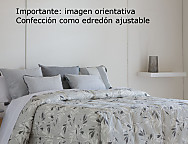 Edredón Ajustable Arties color Caldera, Gris o Turquesa