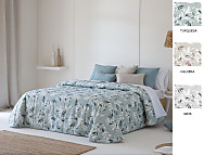 Edredón bouti Arties doble relleno (200 gr) color Caldera, Gris o Turquesa