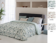 Funda nórdica Arties color Caldera, Gris o Turquesa