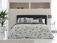 Funda nórdica Arties color Caldera, Gris o Turquesa