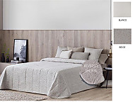 Edredón Sherpa Piqué Pedraza color Beige o Blanco