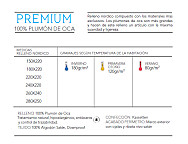 Edredón nórdico plumón Premium