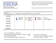 Edredón nórdico plumón Siberia