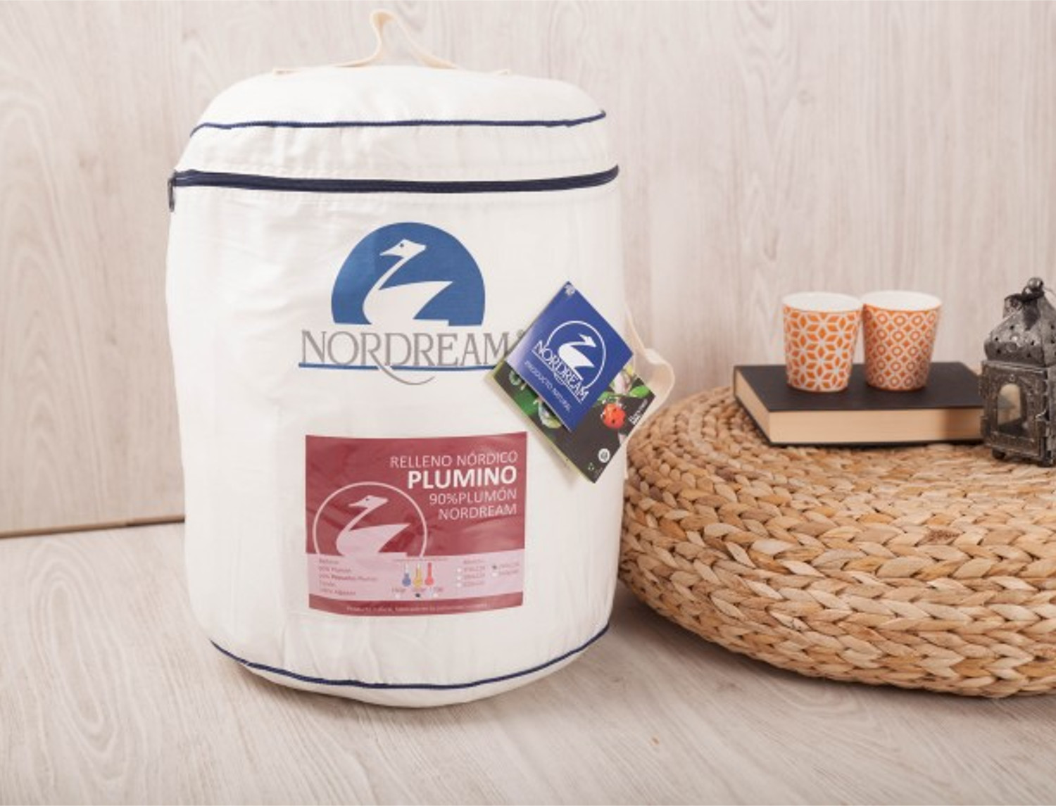 Nordream Edredón nórdico plumón Plumino