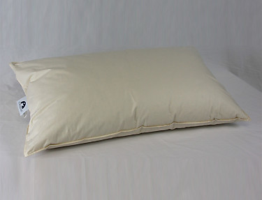 Nordream - Almohada 100% Vegana Kapok Plus. 1 funda orgánica. Densidad Media-Alta