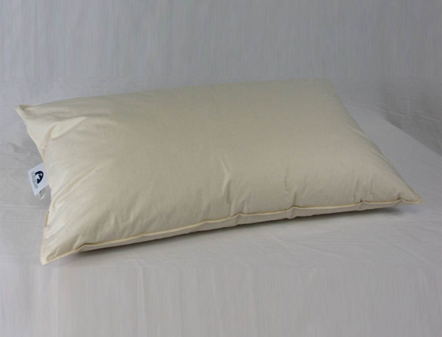 Nordream Almohada 100% Vegana Kapok Plus. 1 funda orgánica. Densidad Media-Alta