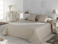 Colcha Piqué Alina Café cama de 90 oferta fin de existencias