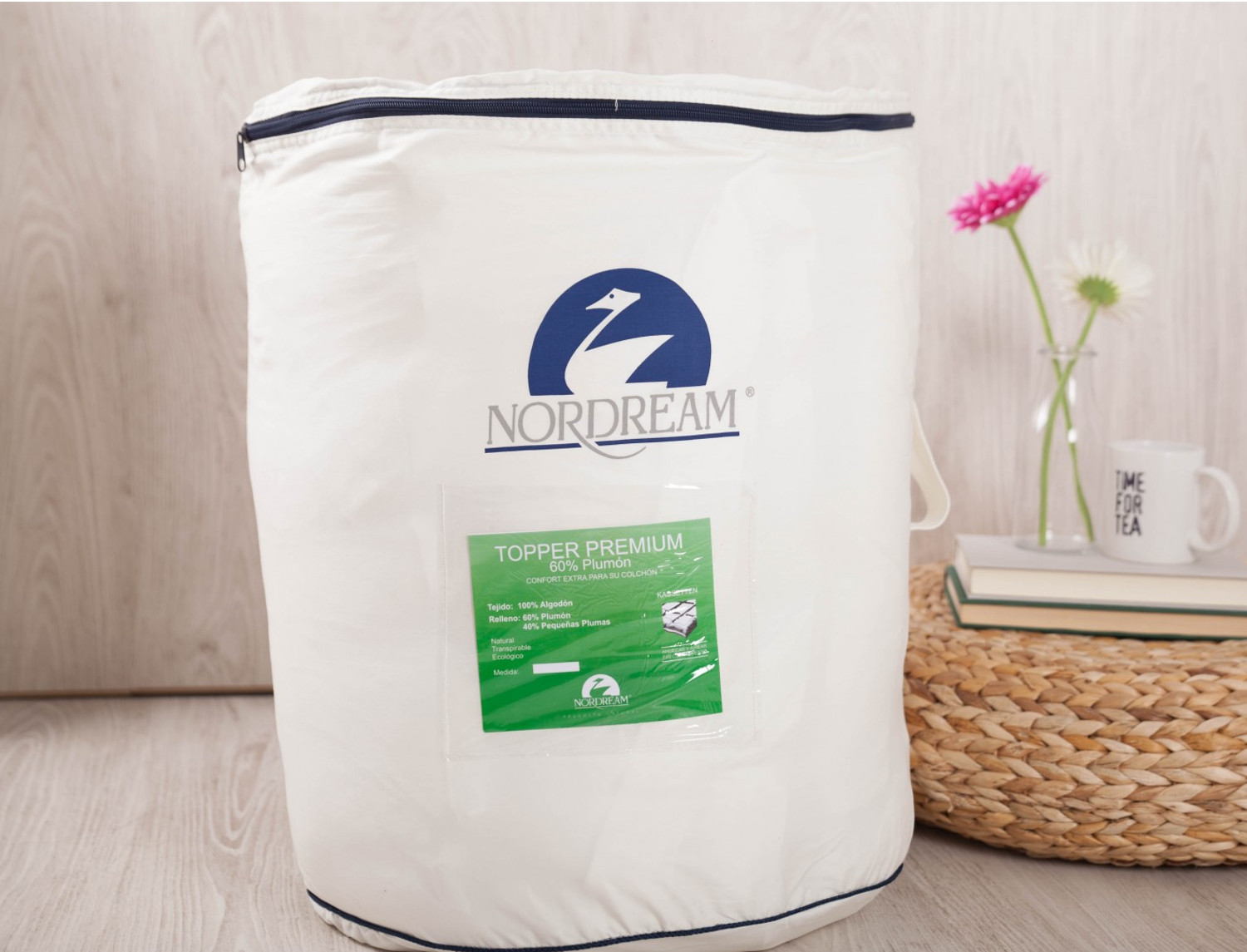 Nordream Topper plumón Premium Nordream