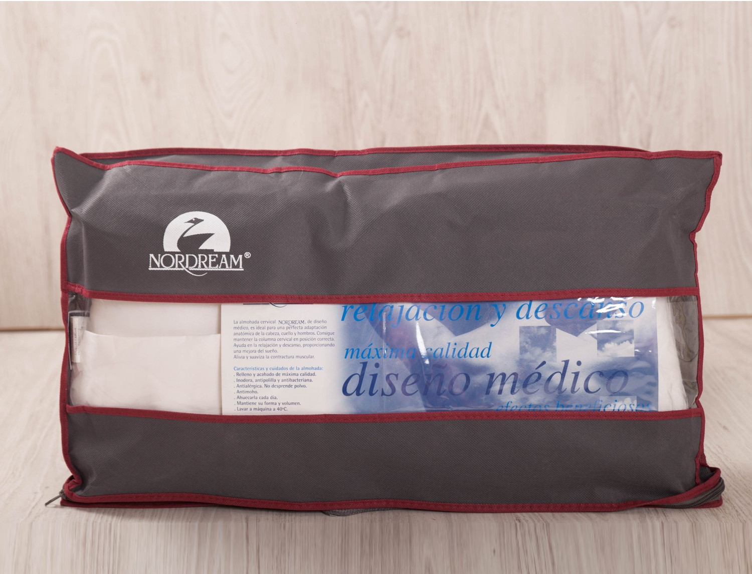 Nordream Almohada Cervical DF. Doble funda