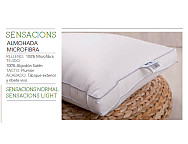 Almohada Sensacions Normal. 1 funda. Densidad Media-Baja
