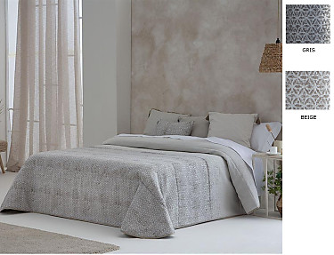 Confecciones Paula - Bouti Jacquard Salar color Beige o Gris