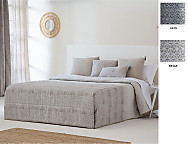 Edredón Conforter Jacquard Salar color Beige o Gris