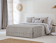 Edredón Conforter Jacquard Salar color Beige o Gris