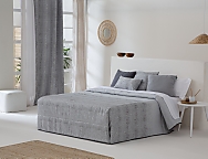 Edredón Conforter Jacquard Salar color Beige o Gris