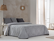 Edredón bouti Jacquard Rute doble relleno (200 gr) color Gris o Lila