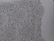 Edredón Sherpa Jacquard Rute color Gris o Lila