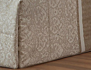 Edredón Conforter Jacquard Lorca color Beige o Turquesa