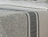 Edredón bouti Jacquard Lorca doble relleno (200 gr) color Beige o Turquesa