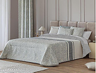 Edredón Sherpa Jacquard Lorca color Beige o Turquesa