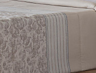 Edredón Conforter Jacquard Huesca color Beige o Gris