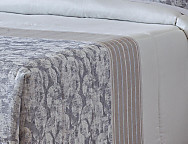 Edredón Conforter Jacquard Huesca color Beige o Gris