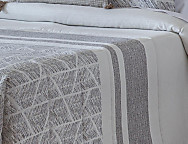 Edredón Conforter Jacquard Bejar color Azul o Beige