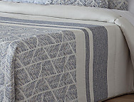Edredón Conforter Jacquard Bejar color Azul o Beige