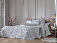 Haz clic para ampliar Edredón Sherpa Jacquard Bejar color Azul o Beige