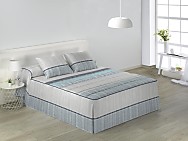 Colcha Edredón Bombay color azul cama de 80 ó 105 Oferta