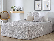 Edredón Conforter Jacquard Bilbao color Beige o Gris