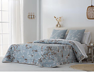 Haz clic para ampliar Bouti 100% Algodón Chloe color azul turquesa cama de 160 Oferta