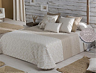 Edredón Sherpa Jacquard Tripoli color Azul o Beige