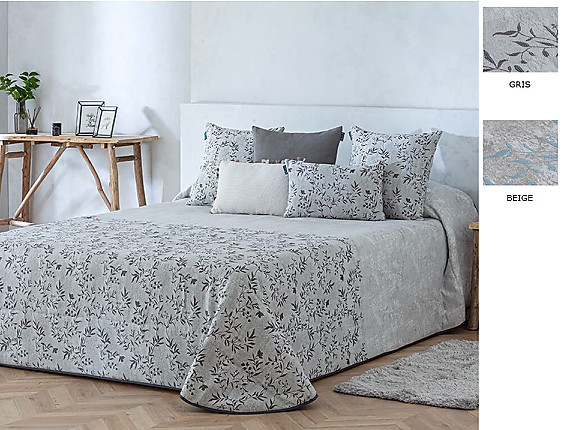 Confecciones Paula - Bouti Jacquard Ceuta color Beige o Gris