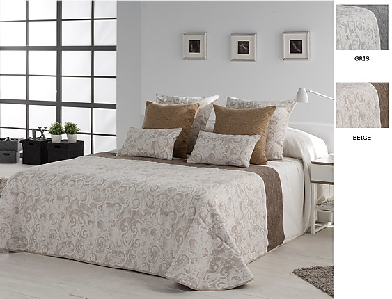 Confecciones Paula - Bouti Jacquard Managua color Beige o Gris