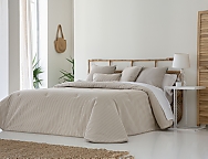 Edredón bouti Jacquard Meres doble relleno (200 gr) color Azul o Beige