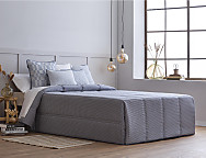 Edredón Conforter Jacquard Miel color Azul, Beige o Rosa