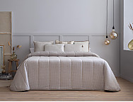 Edredón bouti Jacquard Miel doble relleno (200 gr) color Azul, Beige o Rosa