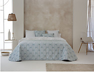 Edredón Sherpa Jacquard Zubia color Beige, Rosa o Turquesa